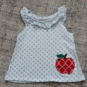 Southern Tots Girls Sleeveless Shirt